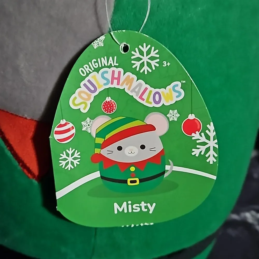 Original Squishmallows  Christmas Misty 12 inch